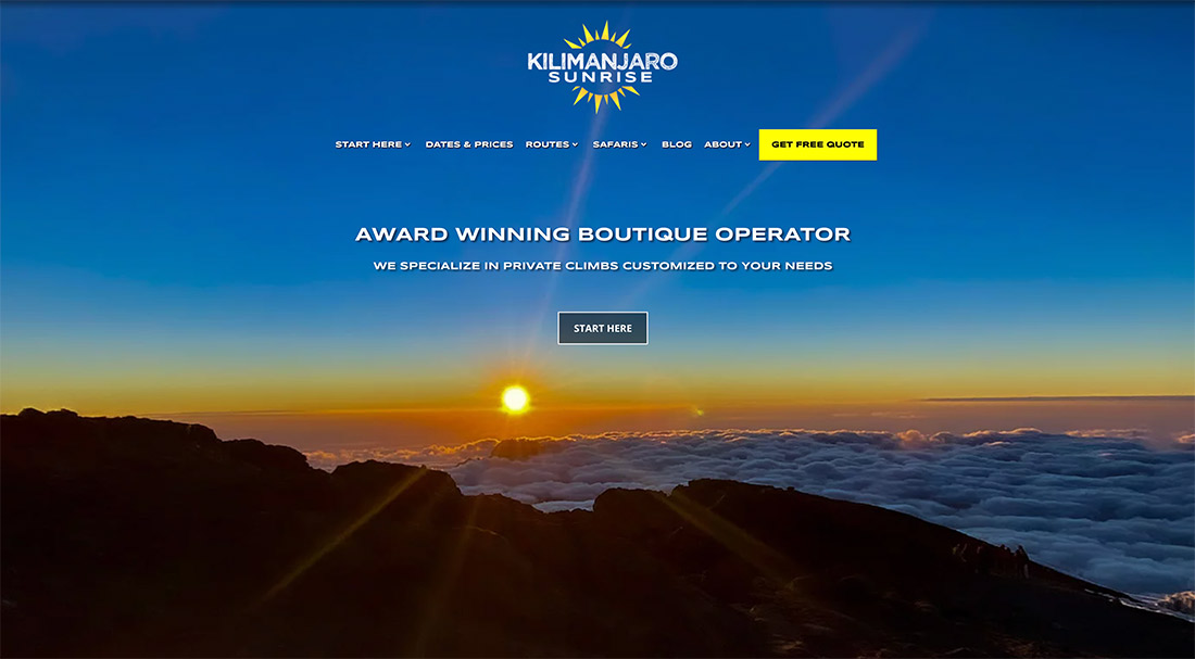 kilimanjaro sunrise